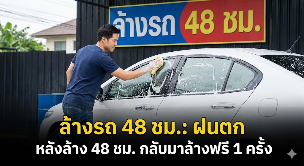 ล้างรถ 48 ชม.